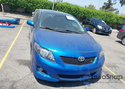 2009 Toyota Corolla S z USA, uszkodzony, nr VIN 1NXBU40E29Z010207